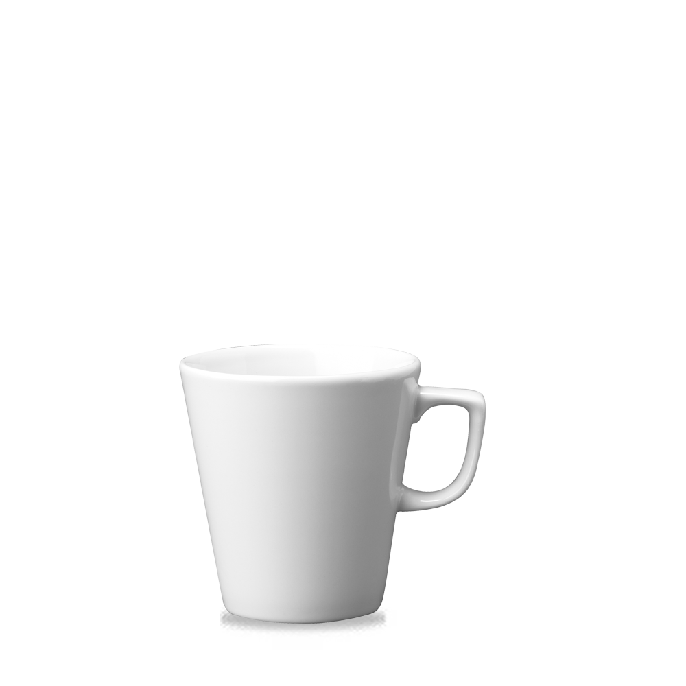 Churchill Super Vitrified Snack Attack Becher 44Cl, 6 Stück, Weiß, Rund