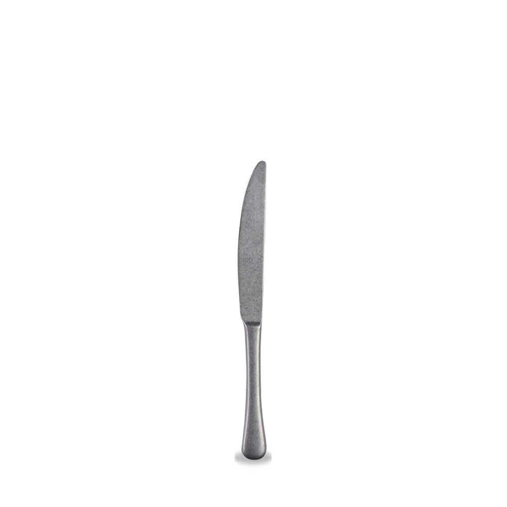 Churchill Besteck Tanner Vintage Tanner Vintage Edelstahl Dessertmesser 21cm 7,5mm, 12 Stück Edelstahl