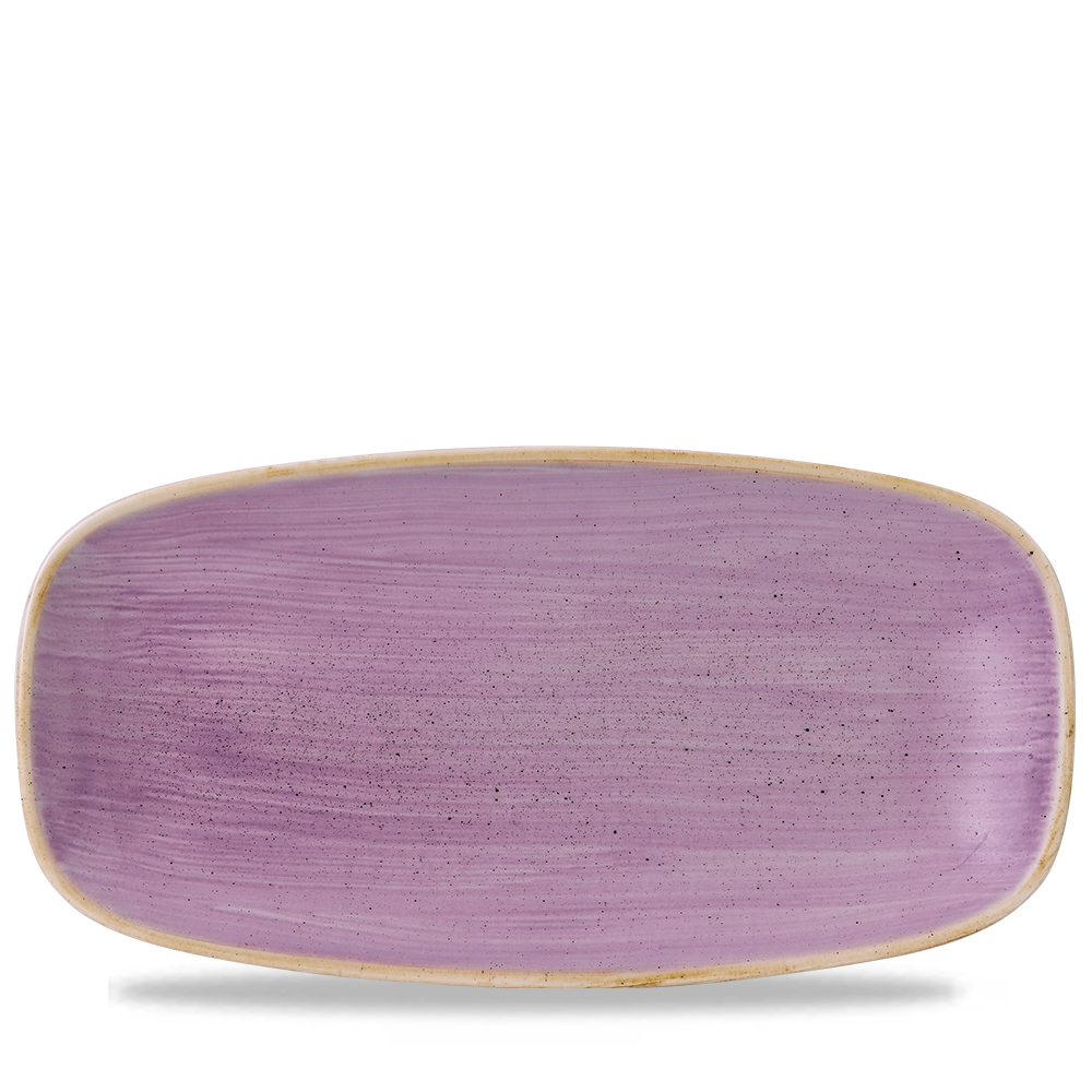Churchill Super Vitrified Stonecast Lavender Chefs Platte, 29,8x15,3cm, 12 Stück