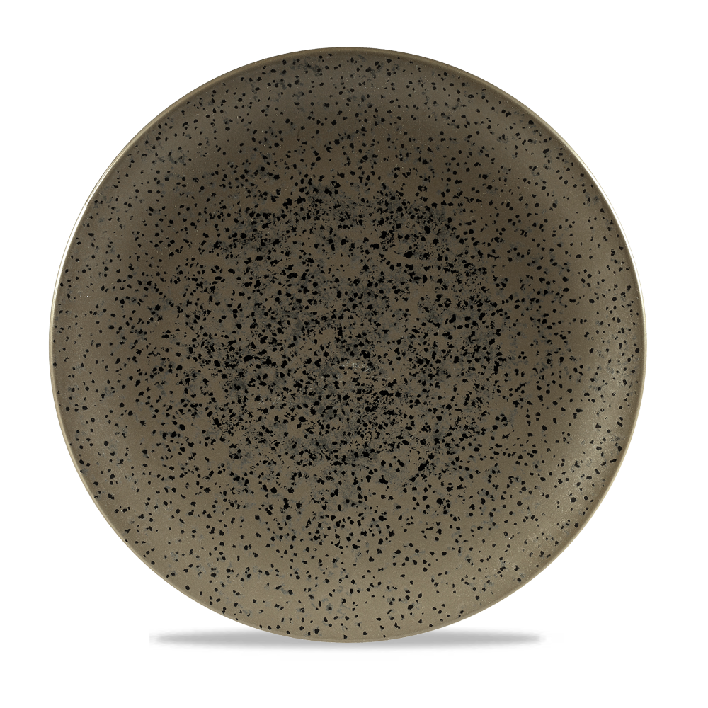 Churchill Art De Cuisine Menu Shades Caldera Teller Coup Grau 27Cm, 6 Stück