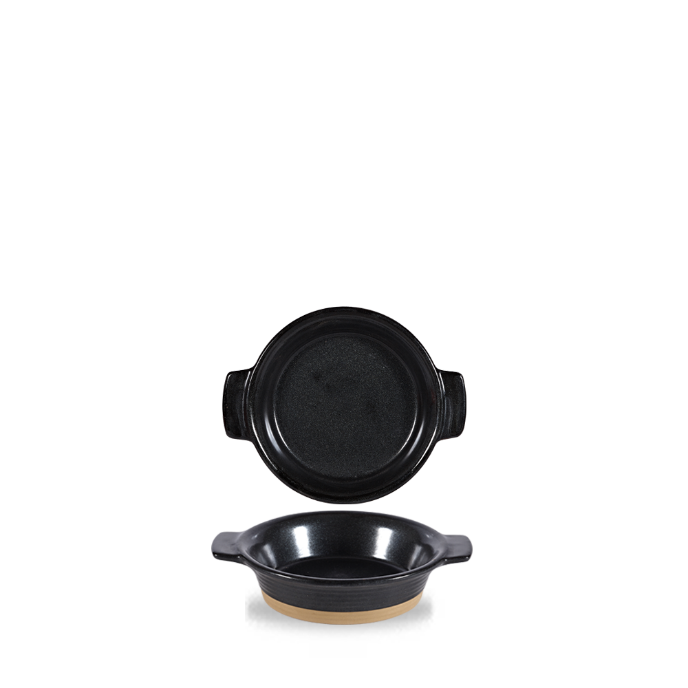Churchill Igneous Pfanne, 19Cl / 12Cm, 6 Stück, Schwarz, Rund
