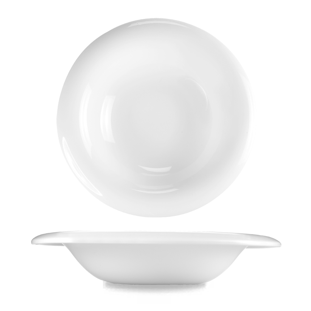 Churchill Super Vitrified Mediterranea Nova Pizzateller 34cm, 6 Stück, Weiß, Rund