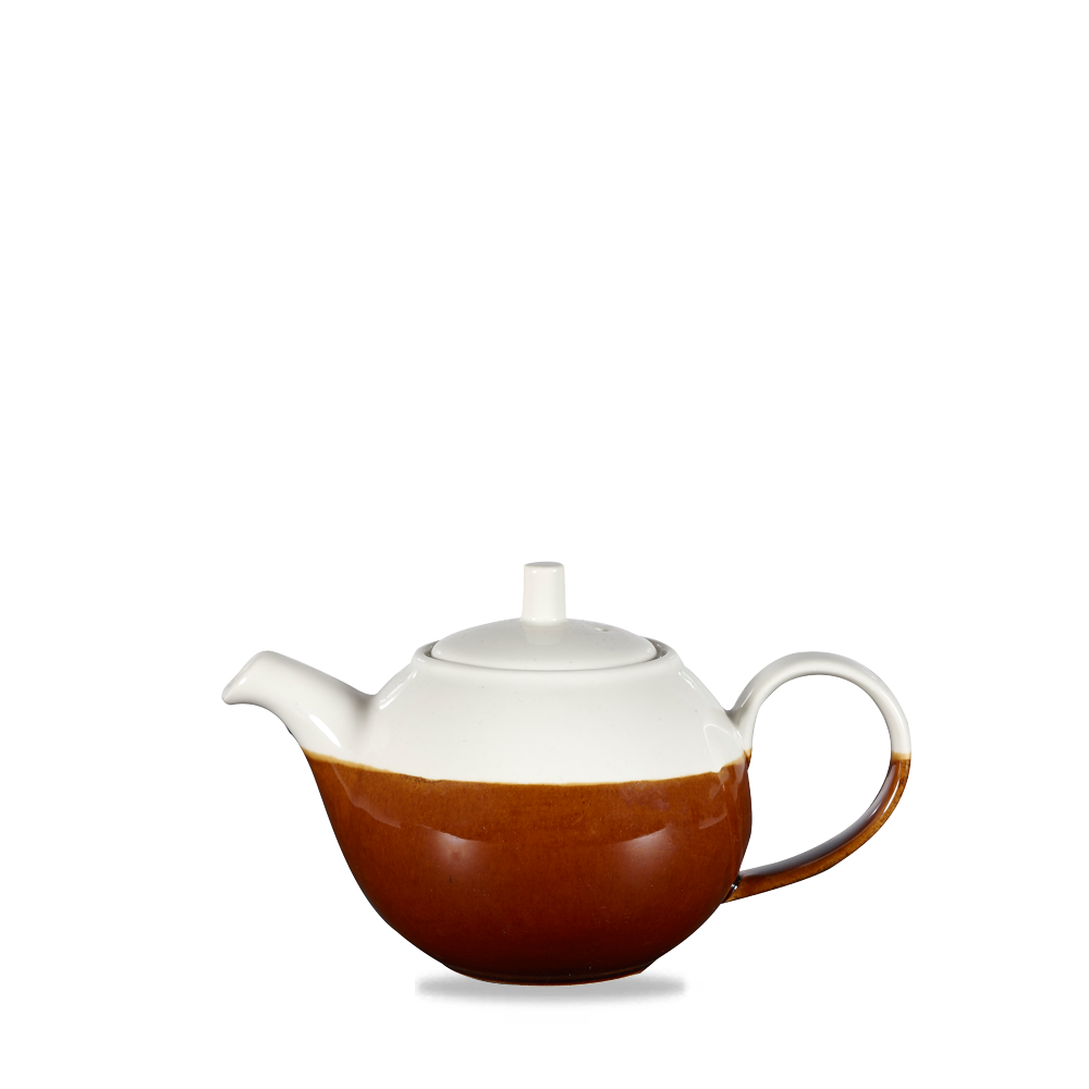 Churchill Super Vitrified Monochrome Zimt Kanne 42,6Cl, 4 Stück