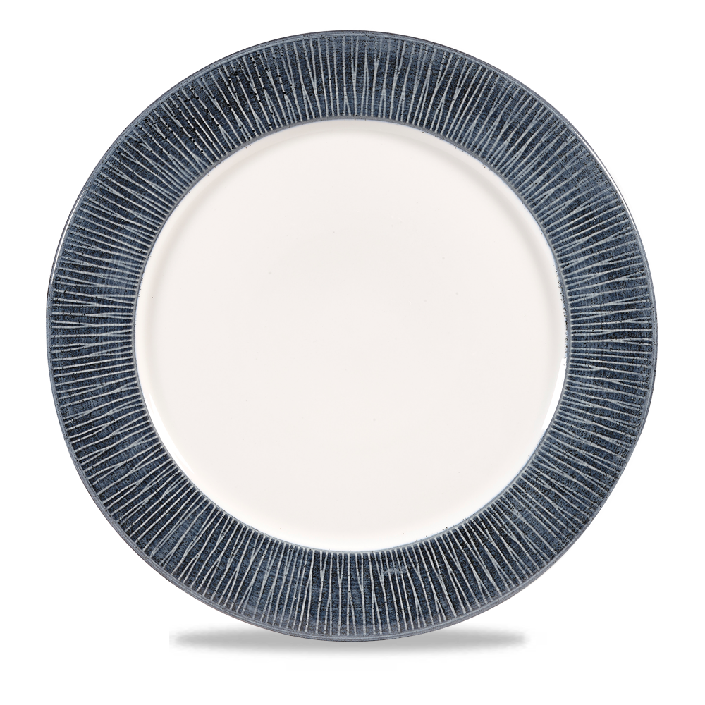 Churchill Super Vitrified Bambus Spinwash Mist Flache Teller, 30,5 cm, 12 Stück, Rund