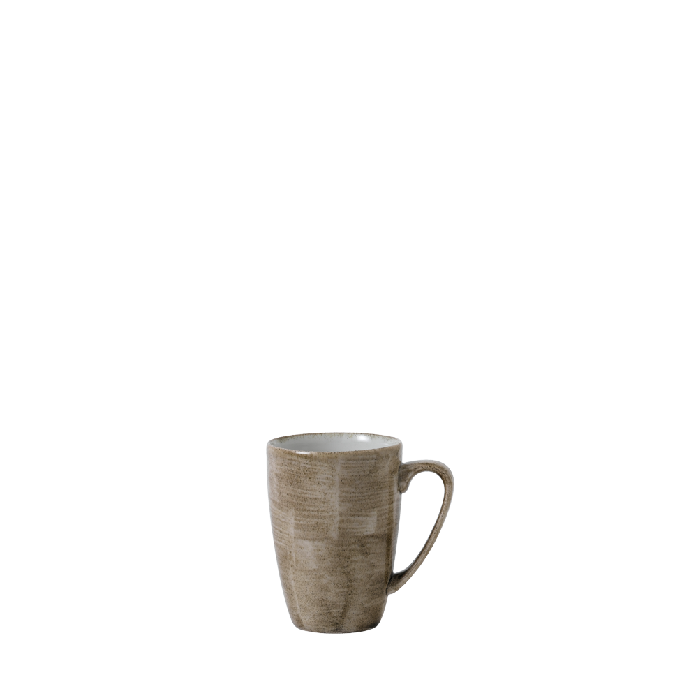 Churchill Super Vitrified Stonecast Patina Antique Taupe Becher 34Cl, 12 Stück