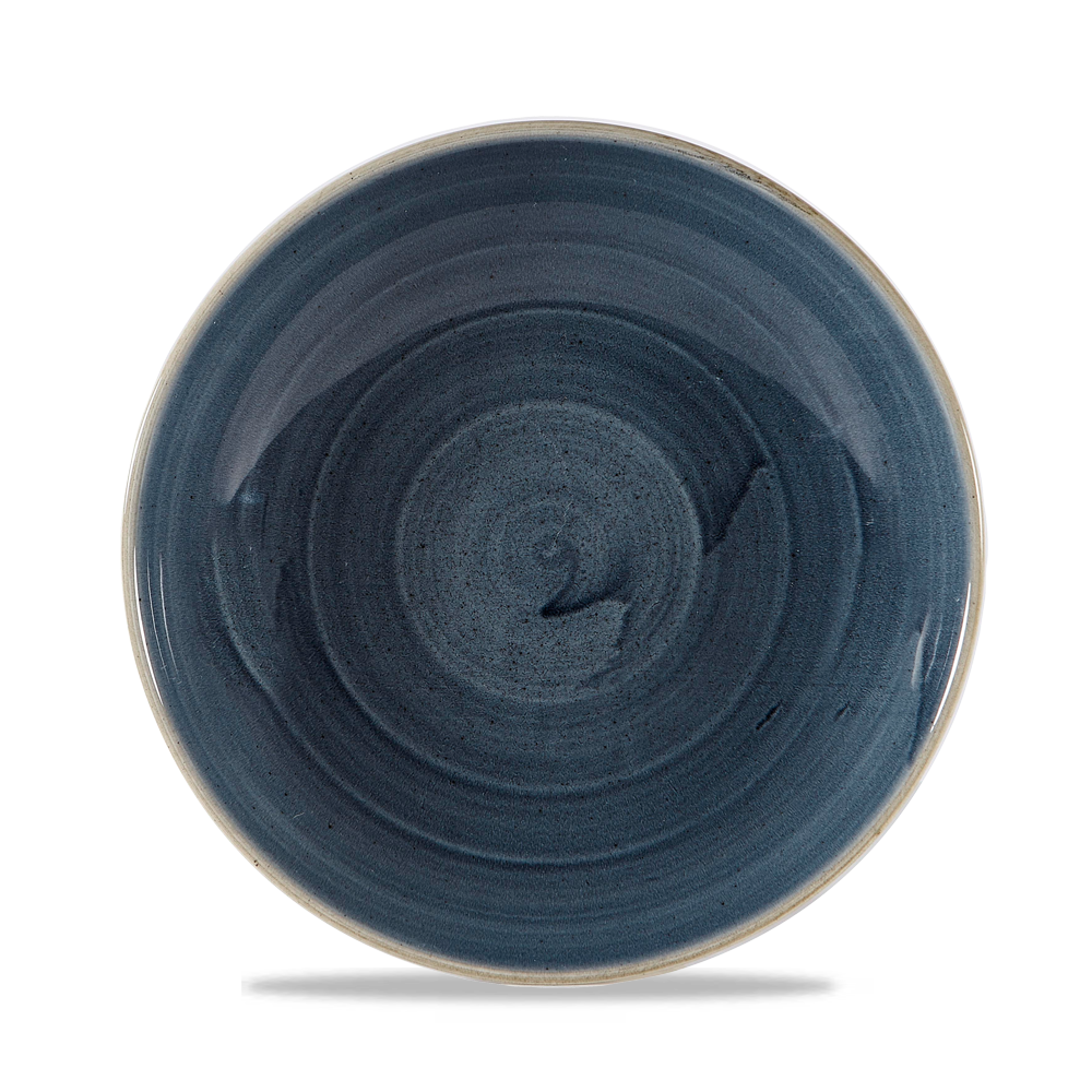 Churchill Stonecast Blueberry Teller Tief Coup 24,8cm, 12 Stück