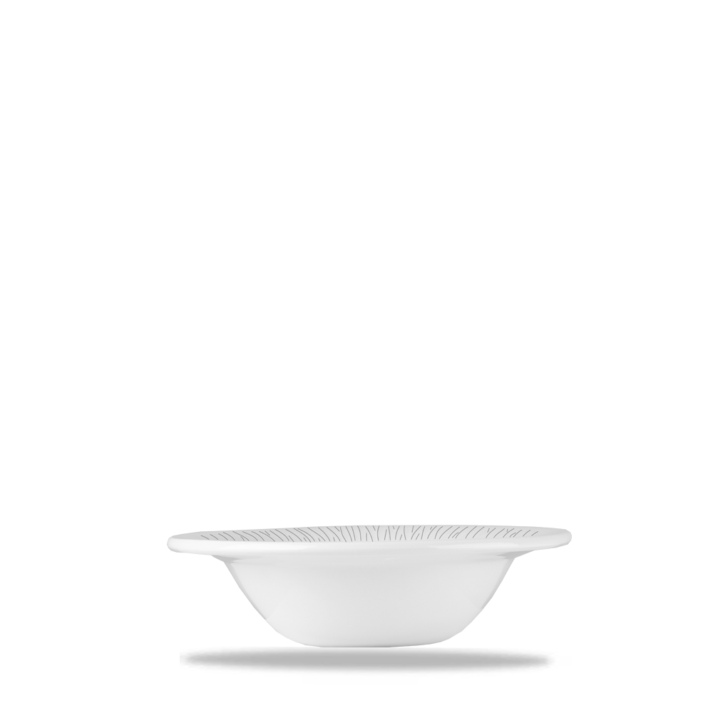 Churchill Super Vitrified Bambus Müslischale 17cm, 12 Stück, Weiß, Rund