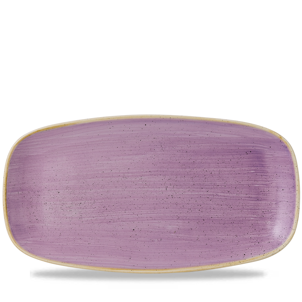 Churchill Super Vitrified Stonecast Lavender Chefs Platte, 6 Stück, 35,5x18,9cm