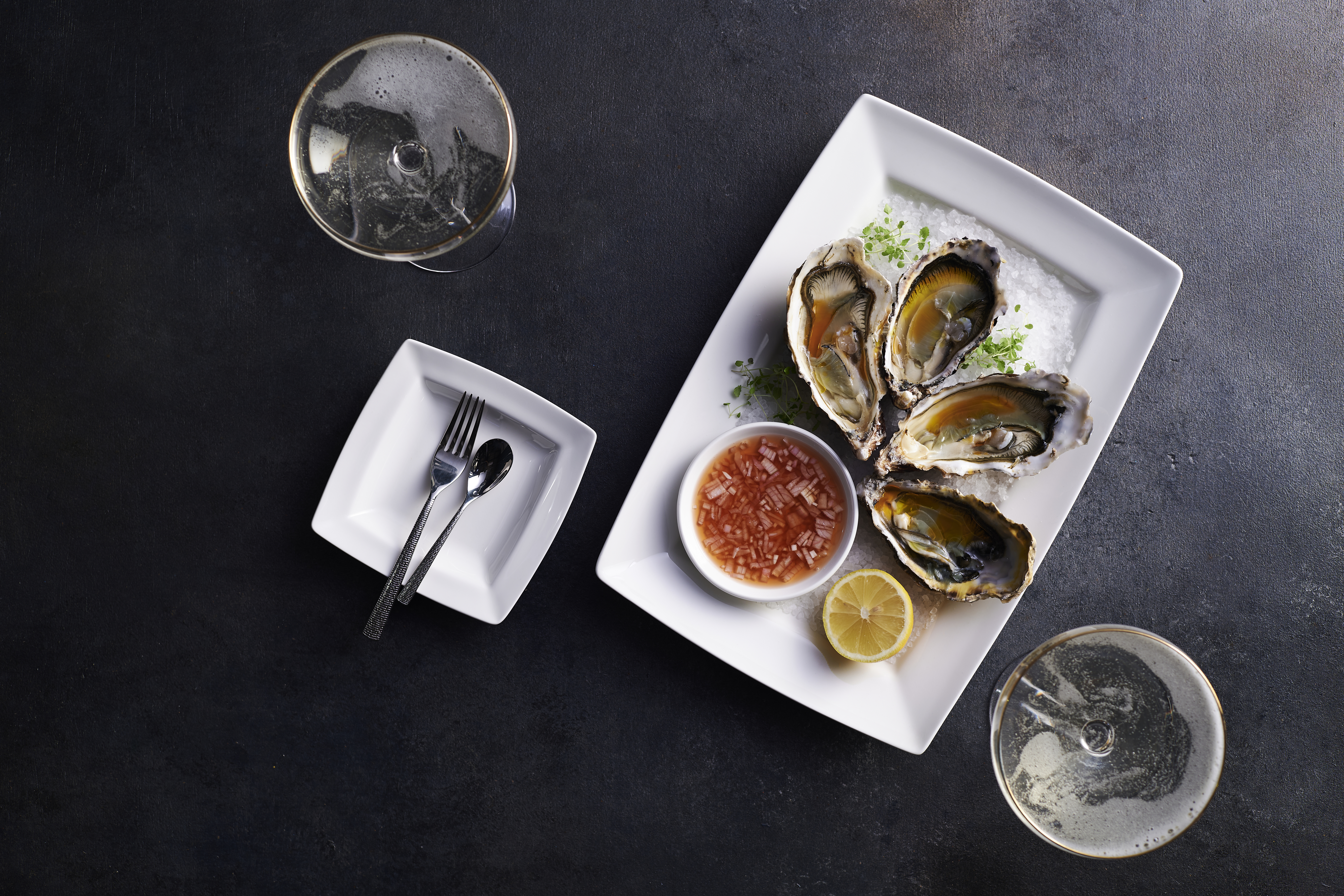 Churchill Alchemy Energy Teller, 17,8 cm, quadratisch, 6 Stück, weiß