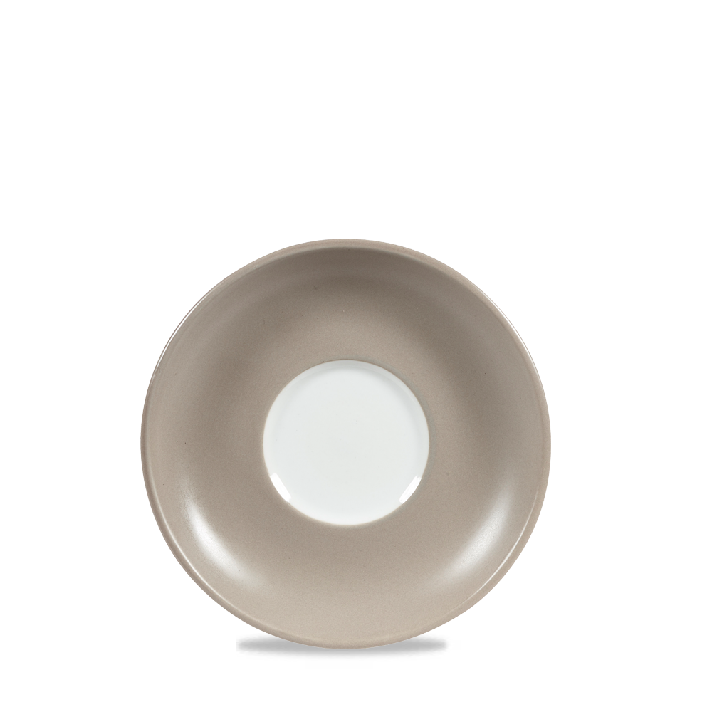 Churchill Art De Cuisine Menu Shades Untertasse Grau 15Cm, 6 Stück