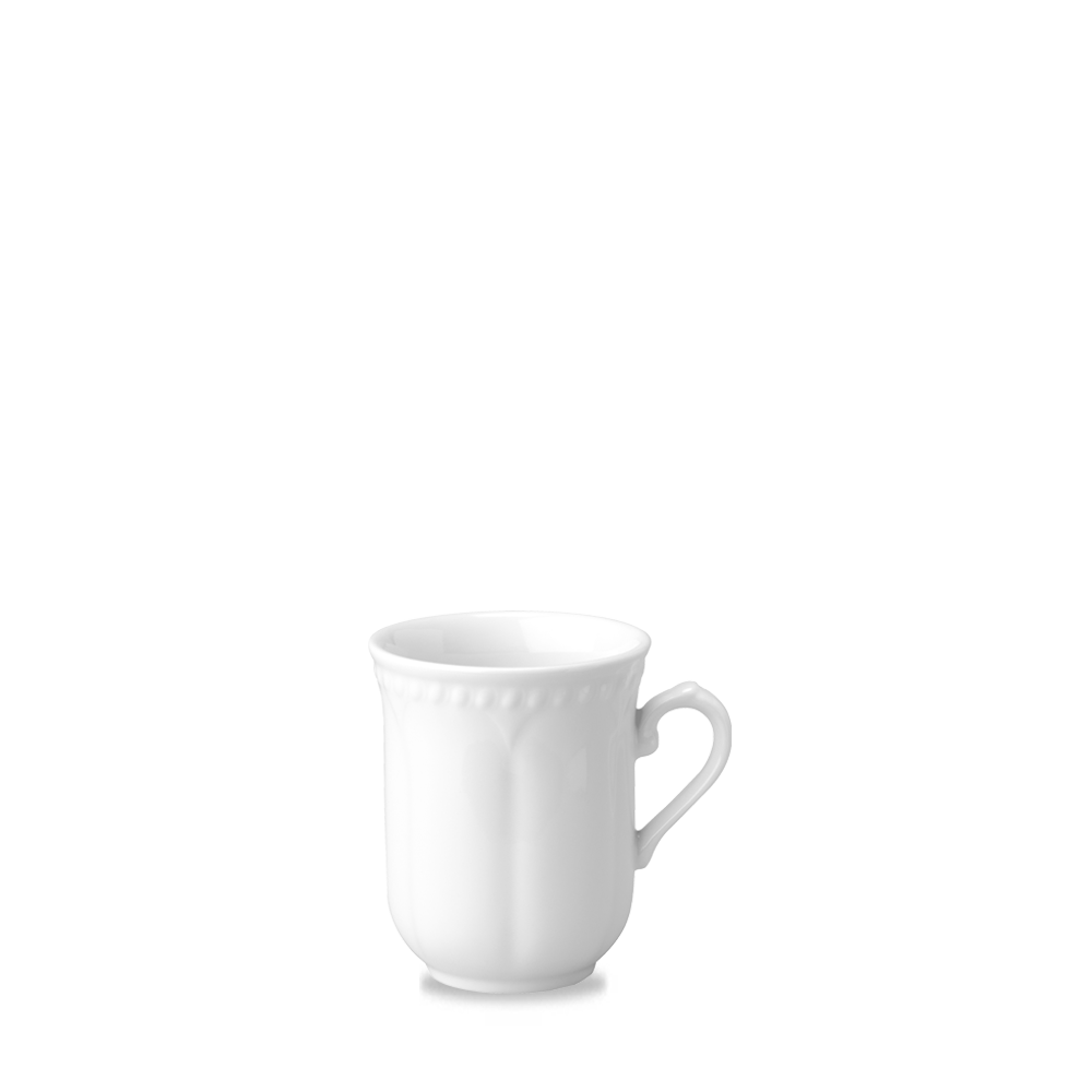 Churchill Super Vitrified Buckingham Becher 28,4Cl, 24 Stück, Weiß, Rund