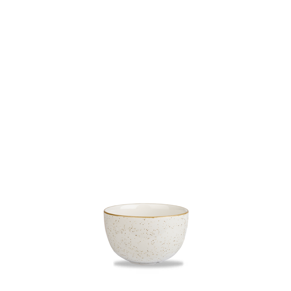 Churchill Super Vitrified Stonecast Barley White Zuckerdose 22,72, 12 Stück, Rund