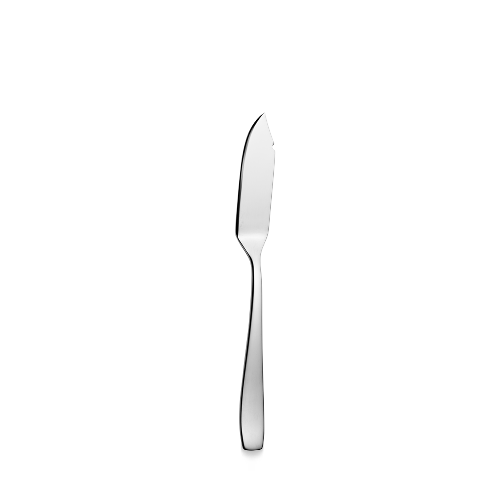 Churchill Cooper Fischmesser, 20,15 cm, 3 mm, 12 Stück, Silber
