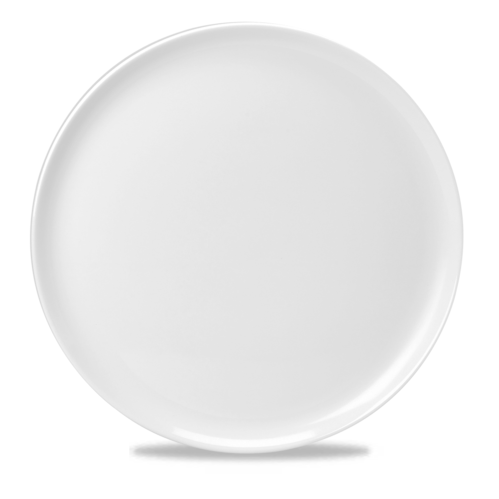 Churchill Nova White Classic Pasta Teller, 28 cm, 12 Stück, weiß, rund