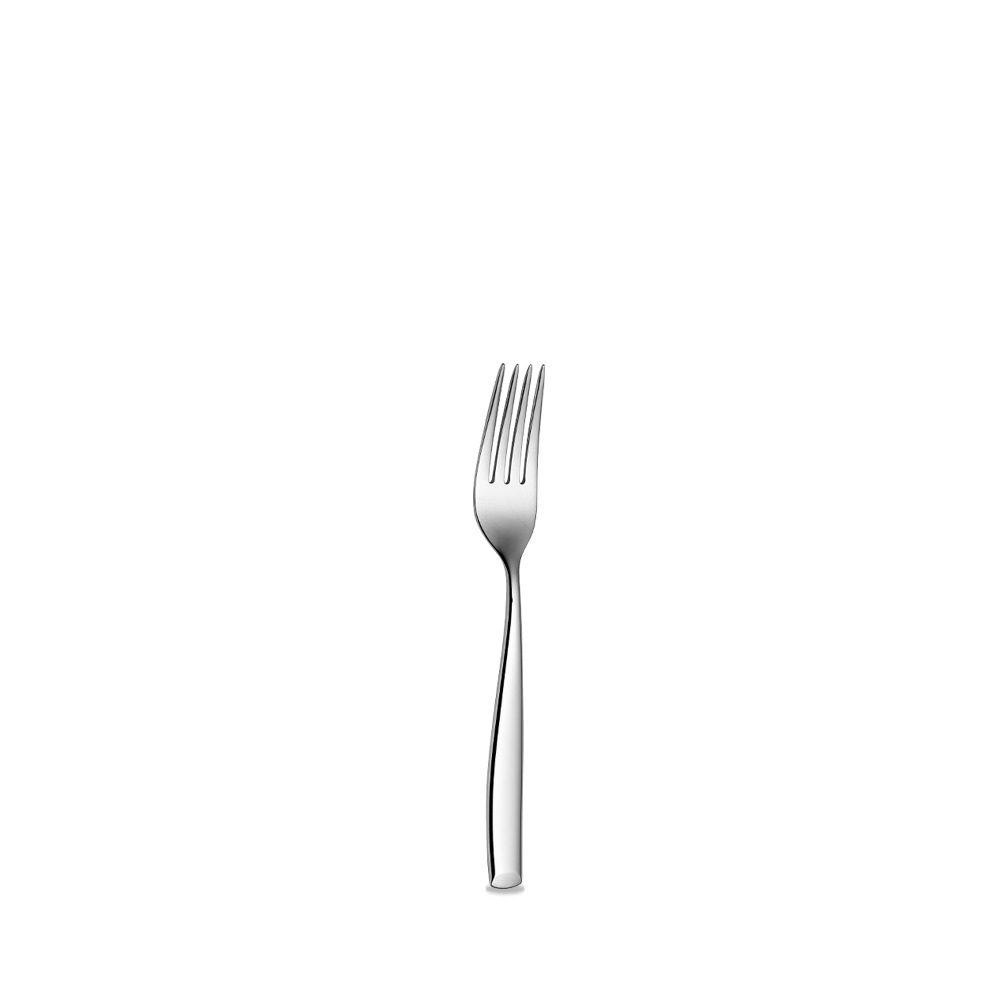 Churchill Profil Kuchengabel 13,8 cm 2,7 mm, 12 Stück, Silber