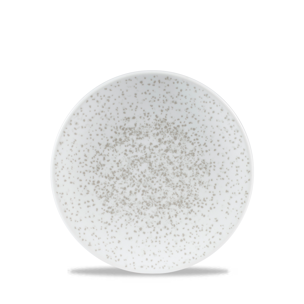 Churchill Art De Cuisine Menu Shades Caldera Teller Coup Weiß 15,5cm, 6 Stück