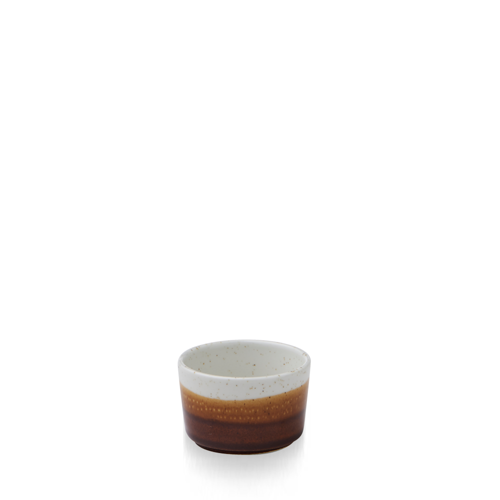 Churchill Super Vit Nourish Dip Schale 11Cl, 12 Stück Siena Barley Weiß Rund