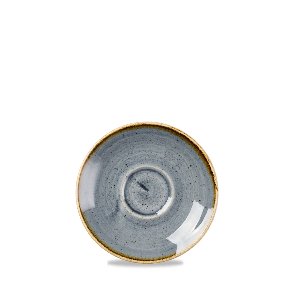 Churchill Super Vitrified Stonecast Blueberry Saucer 11.8cm 4 1/2", 12 Stück