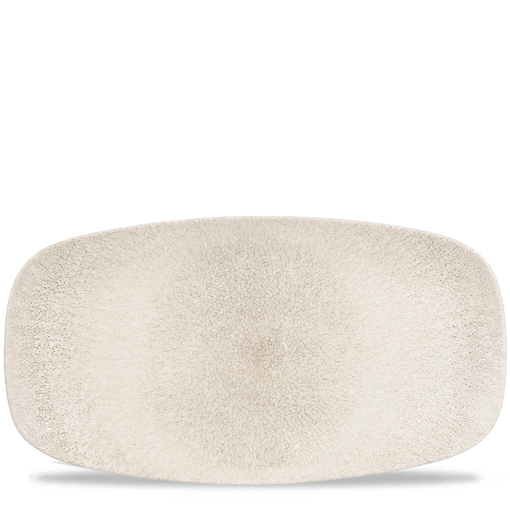 Churchill Super Vitrified Studio Prints Raku Agate Grey Chefs Oblong Plate 13 7/8X7 3/8 Box 6, 6 Stück