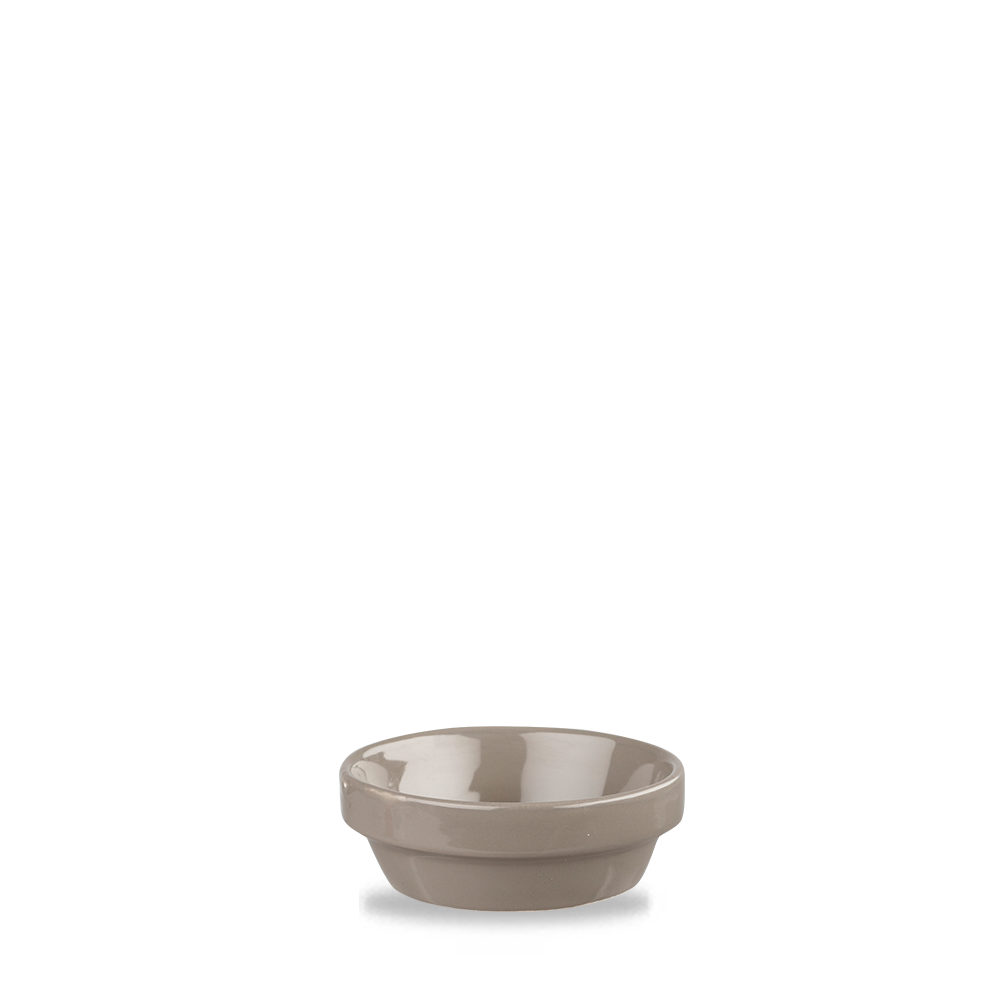 Churchill Super Vitrified Pebble Blumentopf 3,5cm / 14,2cl, 12 Stück, Kieselstein Rund