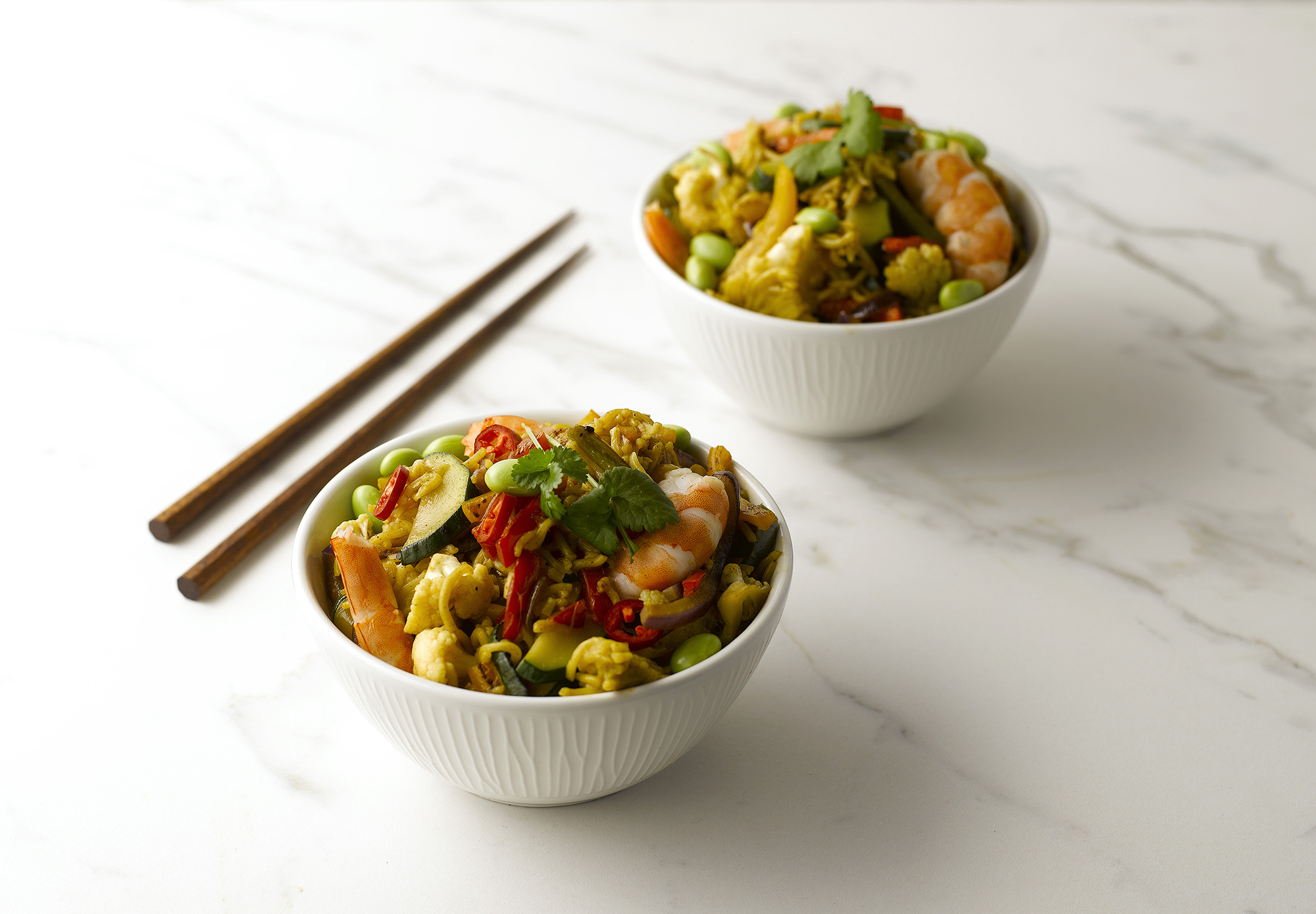 Churchill Super Vitrified Bambus Schale, tief, 10,2x5,9 cm, 12 Stück, weiß, rund