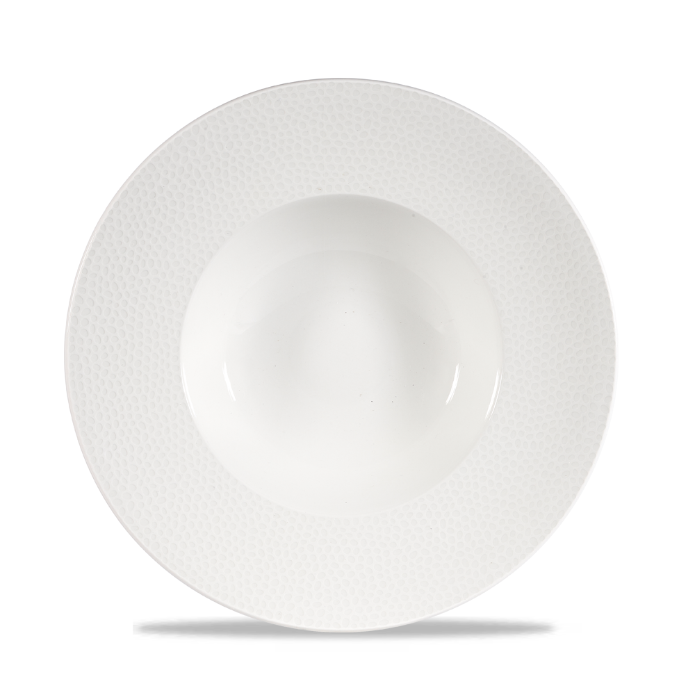 Churchill Isla Teller Tief 24cm, 12 Stück, Weiß, Rund
