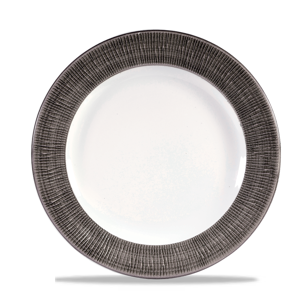 Churchill Super Vitrified Bambus Spinwash Dusk Flachteller 27,6 cm, 12 Stück