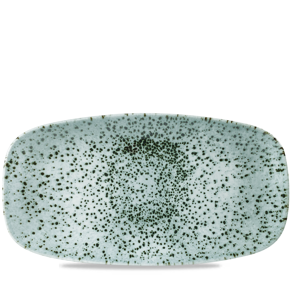 Churchill Super Vitrified Studio Prints Mineral Green Chefs Oblong Platte 35.5X18.9Cm, 6 Stück