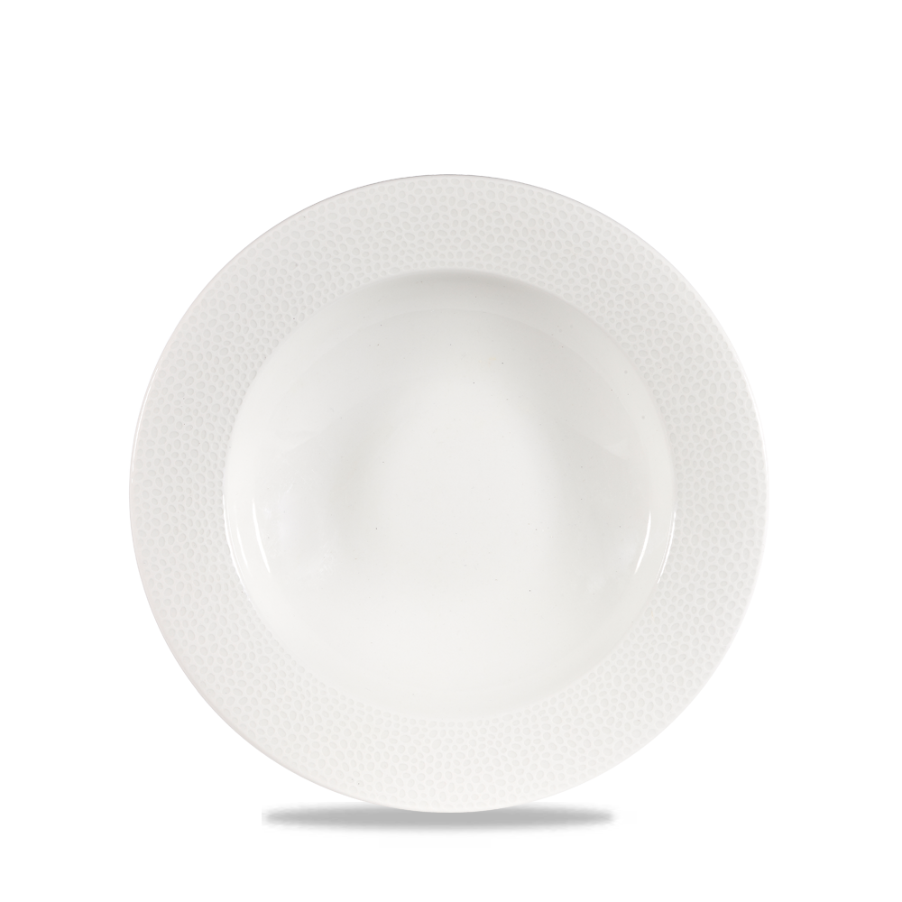 Churchill Isla Super Vitrified Pasta Bowl, 30,8 cm, 12 Stück, weiß, rund