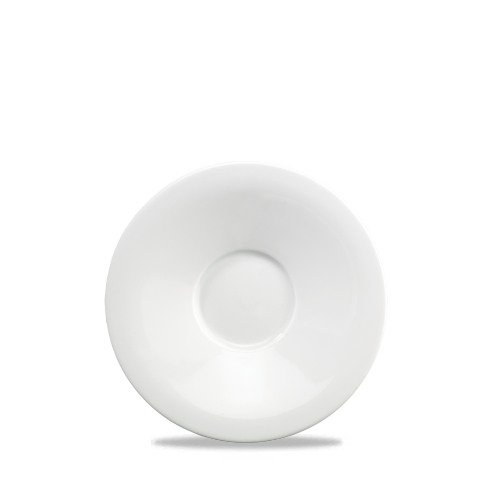 Churchill Art De Cuisine Menu Beverage Porcelain Untere 16,5Cm, 6 Stück, Weiß, Rund