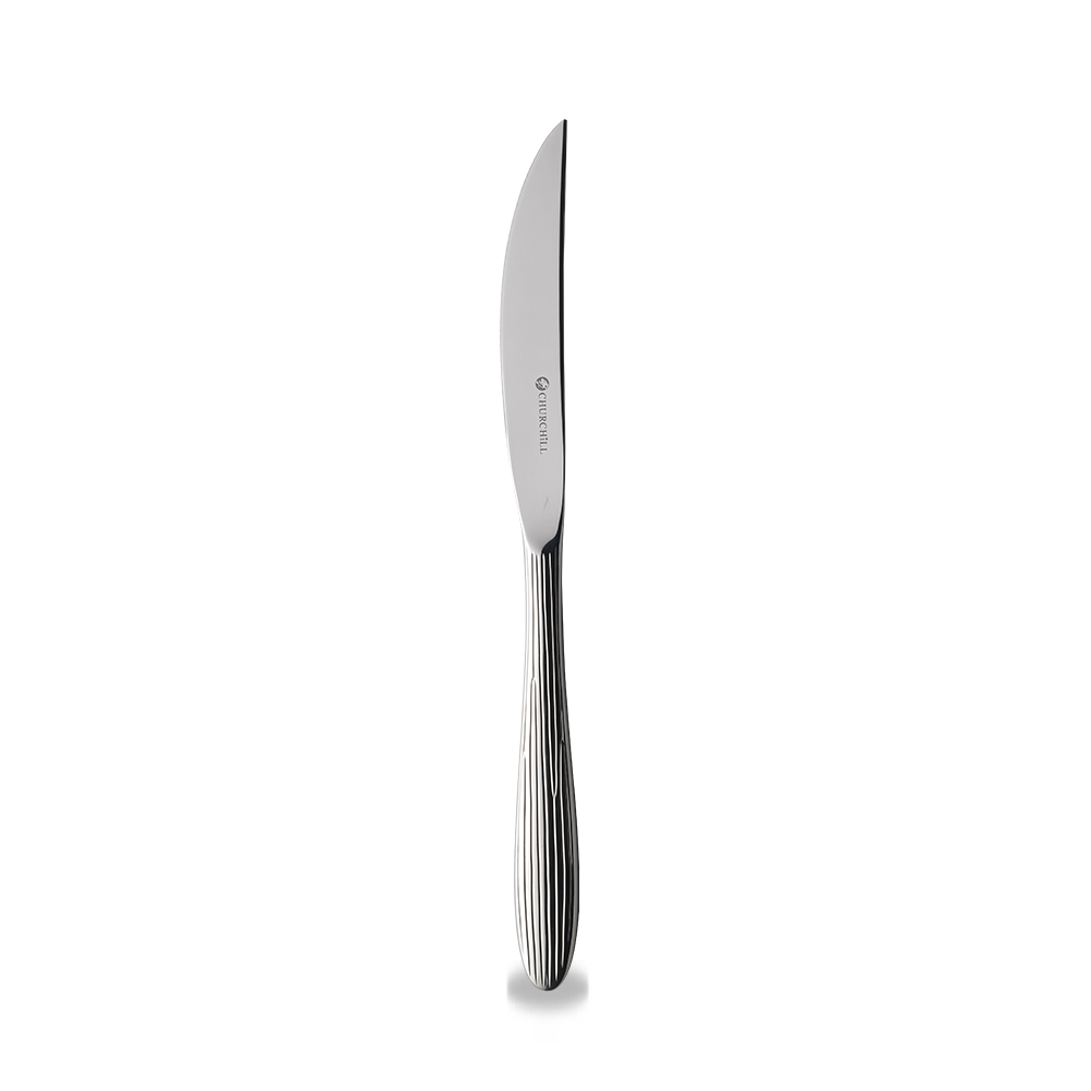 Churchill Agano Steakmesser, 23.6 cm, 8 mm, 12 Stück, Silber