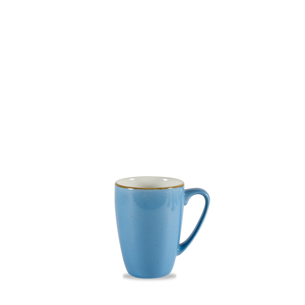 Churchill Super Vitrified Stonecast Cornflower Blue Becher 34Cl, 12 Stück