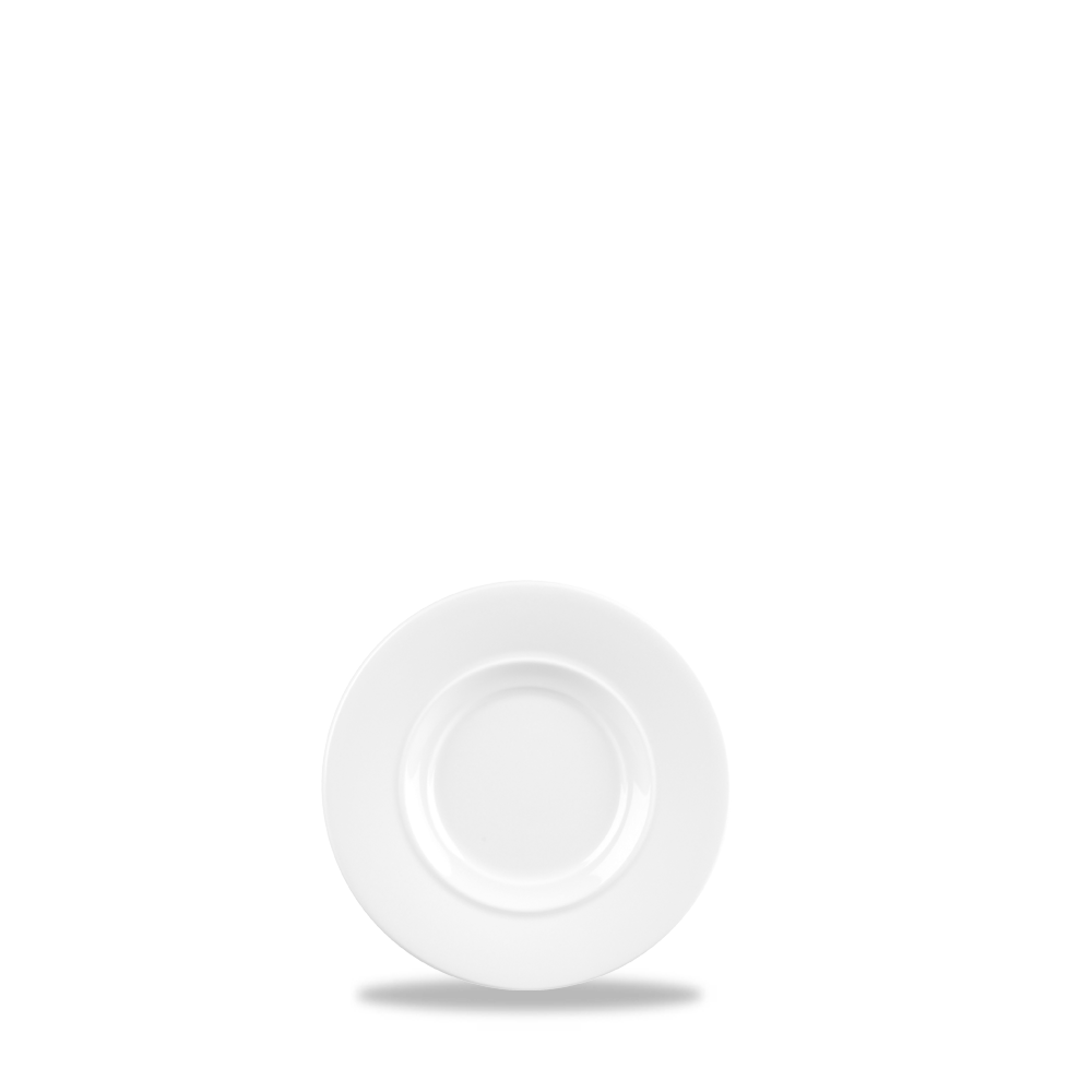Churchill Alchemy Ambience Untertasse 13,5cm, 6 Stück, Weiß, Rund