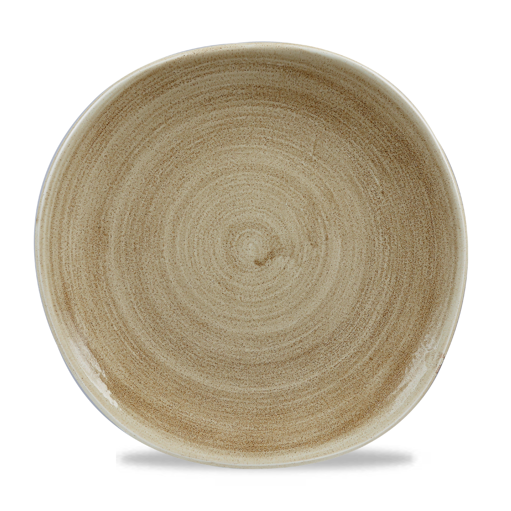 Churchill Super Vitrified Stonecast Patina Antique Taupe Teller 26,4 cm, 12 Stück
