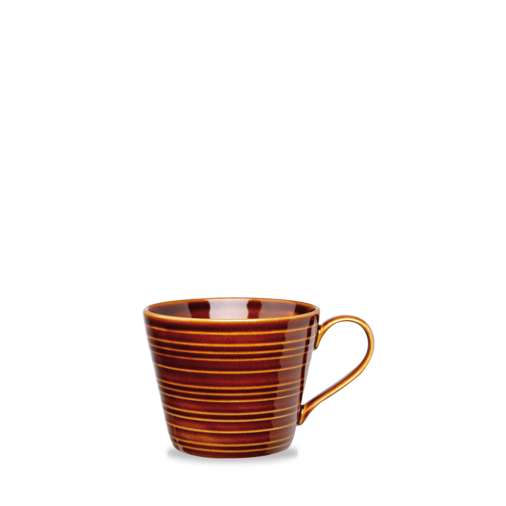 Churchill Rustics Snug Becher Braun 35,5Cl, 6 Stück