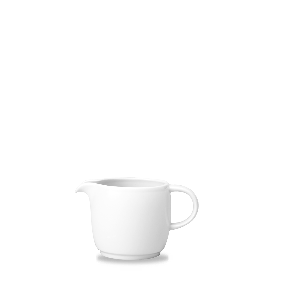 Churchill Super Vitrified Compact White Compact Gießer 14,2Cl, 4 Stück, Weiß, Rund