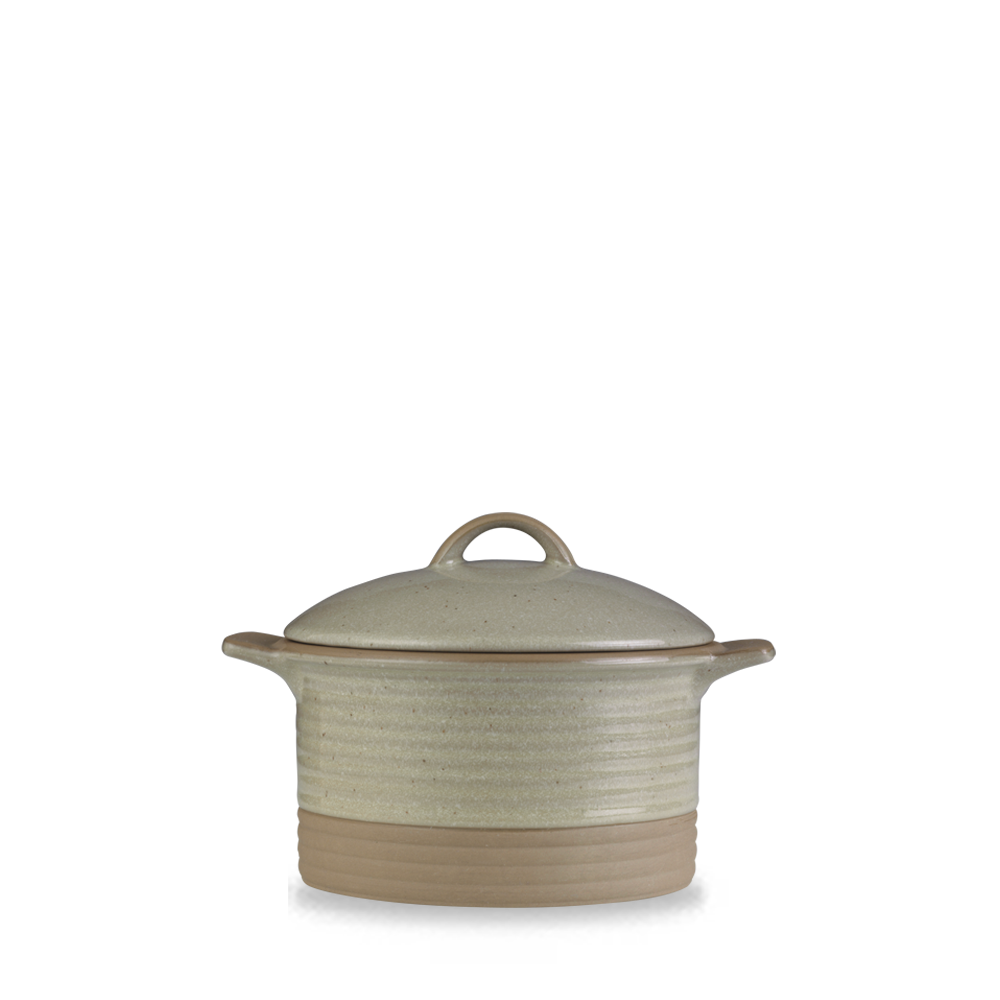 Churchill Natursteinig Runde Igneous Cocotte 15,9cm / 53cl, 6 Stück