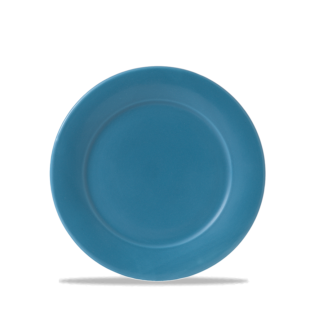 Churchill Future Care Blauer Teller 20,3cm, 6 Stück, Rund