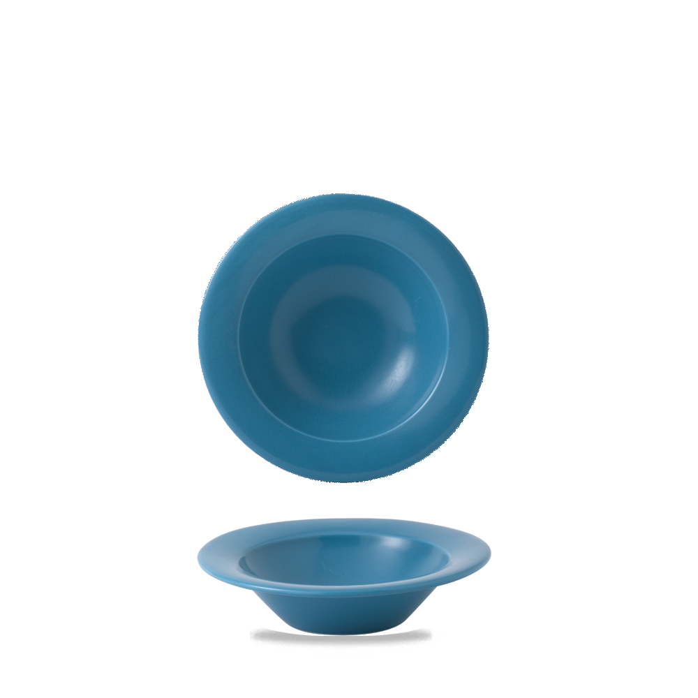 Churchill Future Care Blauer Teller 16,5cm, 6 Stück, Blau, Rund
