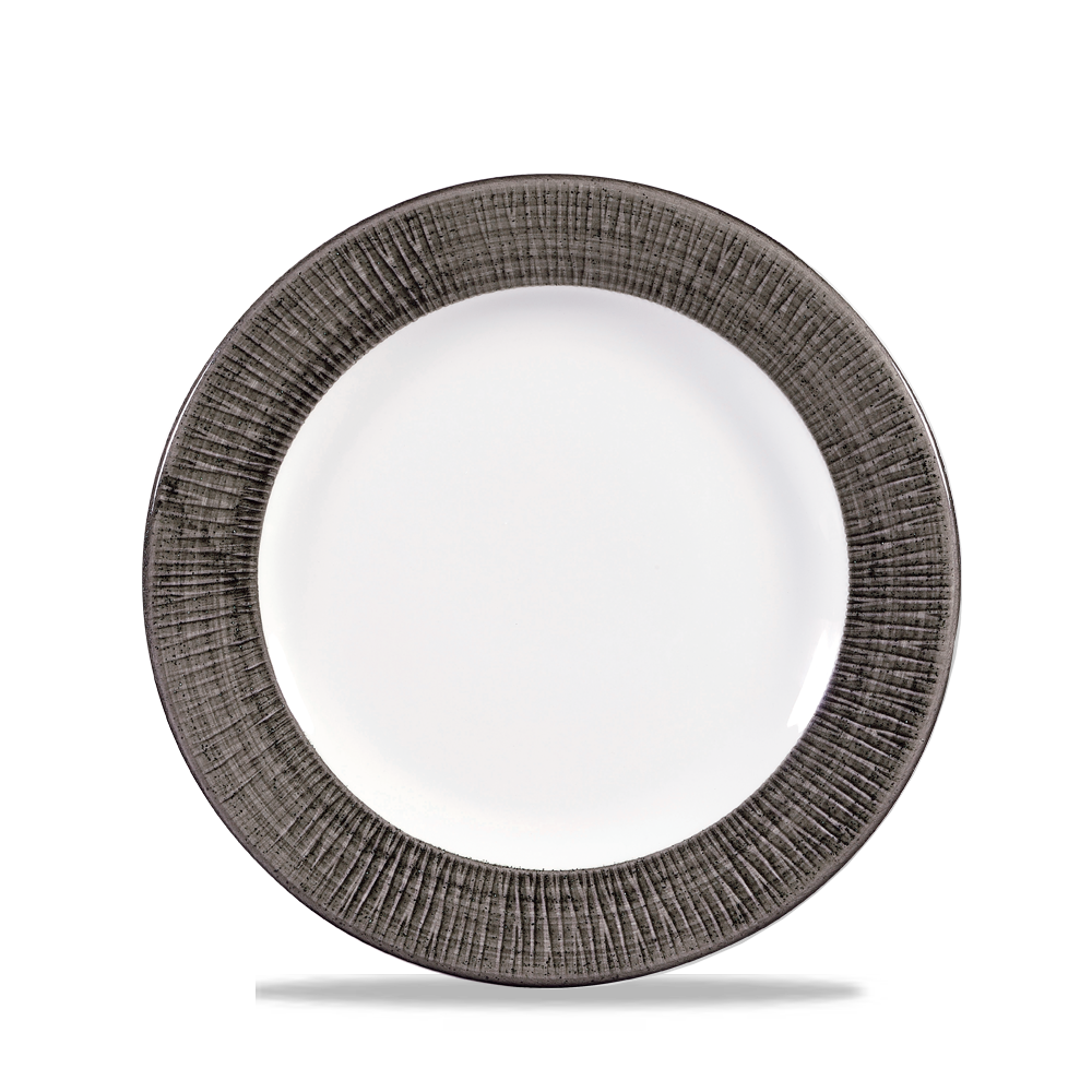 Churchill Super Vitrified Bambus Spinwash Dämmerung Teller Flach 21cm, 12 Stück