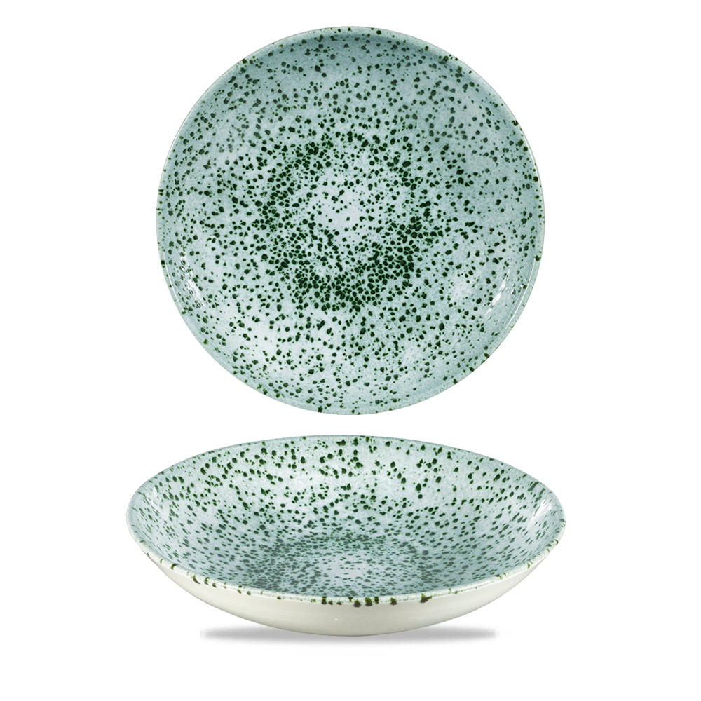 Churchill Studio Prints Mineral Green Teller Tief Coup 24,8cm, 12 Stück