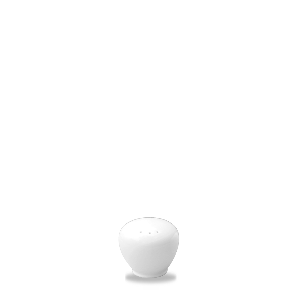 Churchill Alchemy Pfefferstreuer, 6 cm, 6 Stück, weiß, rund
