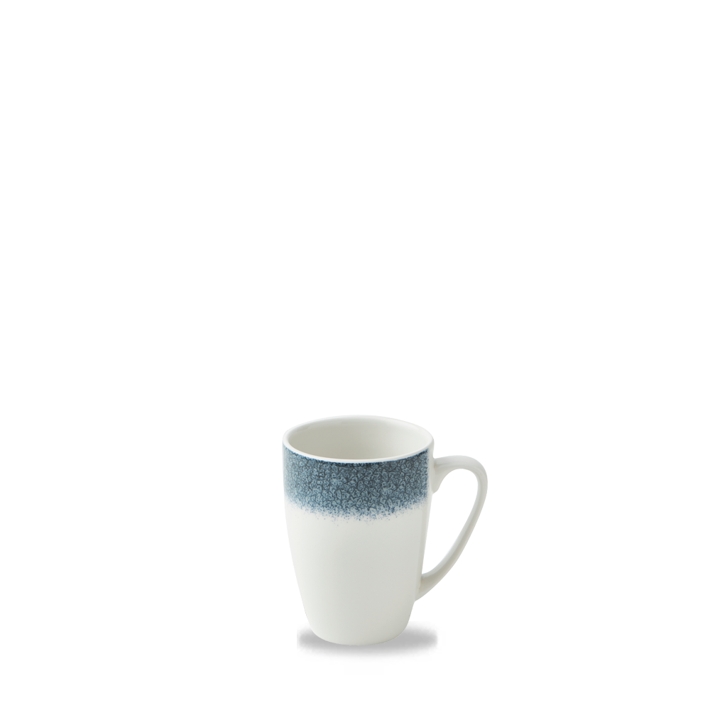 Churchill Super Vit Studio Prints Raku Kaffeebecher 34,08Cl, 12 Stück Topas Blau Rund