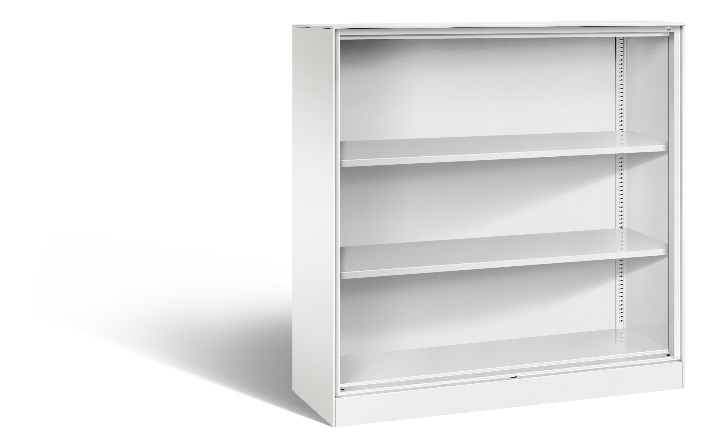 C+P Büroregal  Asisto, H1310xB1200xT435mm, 9016