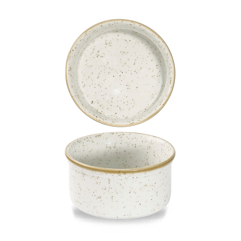 Churchill Super Vitrified Stonecast Barley White Ramekin 7cm/9cl, 24 Stück